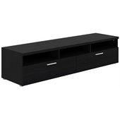 Tvilum Hayward 71 TV Stand in Black Woodgrain