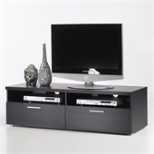 Tvilum Hayward 55 TV Stand in Black Woodgrain