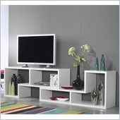 Tvilum Stewart Bookcase TV Stand in White