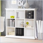 Tvilum Sonoma Nine Compartment Cube Bookcase in White