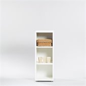 Tvilum Structure 45 Narrow Bookcase in White