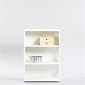 Tvilum Structure 45 Tall Wide Bookcase in White