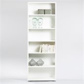 Tvilum Structure 87 Tall Wide Bookcase in White