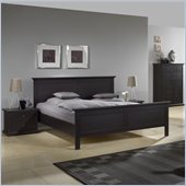 Tvilum Sonoma 3 Piece Bedroom Set in Coffee