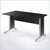 Tvilum Pierce 60 Desk with Metal Legs in Coffee