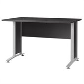 Tvilum Pierce 48 Desk with Metal Legs in Coffee