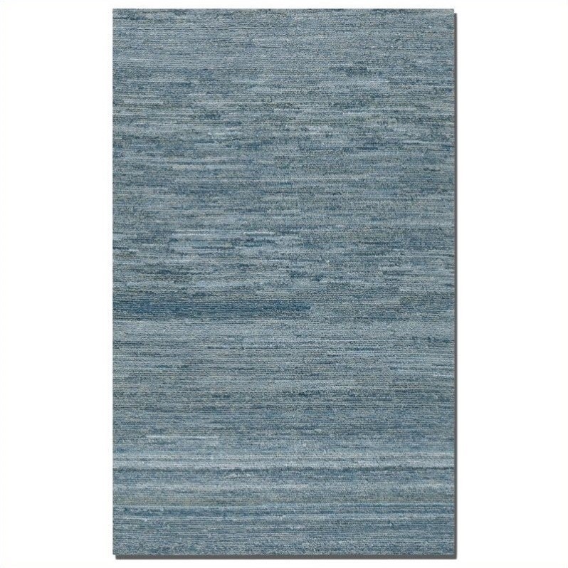 Uttermost - Rugs - 730139 - With the advanced product engineering and packaging reinforcement, Uttermost maintains some of the lowest damage rates in the industry. Each product is designed, manufactured and packaged with shipping in mind. Uttermost's rescued denim and undyed wool rugs combine premium quality materials, unique high-style design. Color: Rescued denim and undyed wool; Material: Denim; Constructed in rescued denim and undyed wool.