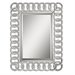 Uttermost Caddoa Rings Curved Bevel Mirror