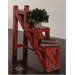 Uttermost Asher Stepped Accent Table in Red