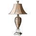 Uttermost Abriella Textured Porcelain Table Lamp in Metallic Gold