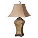 Uttermost Porano Distressed Porcelain Table Lamp in Mossy Green