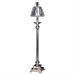 Uttermost Kalena Metal with Glass and Crystal Buffet Lamp in Silver