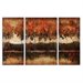 Uttermost Trilakes Stretched Canvas Art (Set of 3)
