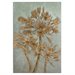 Uttermost Golden Leaves Hand Painted Canvas Wall Art