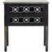 Safavieh Patricia Birch and Iron Side Table in Dark Brown