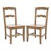 Safavieh Maci Elm   Dining Chair in Brown (Set Of 2)