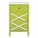 Safavieh Alan Poplar Wood End Table in Green and White