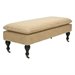 Safavieh Maggie Beech Wood Pillowtop Bench in Gold