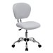Flash Furniture Mid-Back Mesh Task Office Chair in White