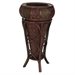 Nearly Natural Decorative Stand Planter in Brown