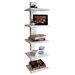 Proman Products Spine Wall Book Shelves in White