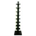 Proman Products Spine Standing Book Shelves in Black