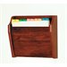 Wooden Mallet Chart Holder with Tapered Bottom in Mahogany