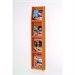 Wooden Mallet Literature Display in 8 Pocket in Medium Oak