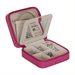 Mele and Co. Josette Travel Jewelry Case in Magenta