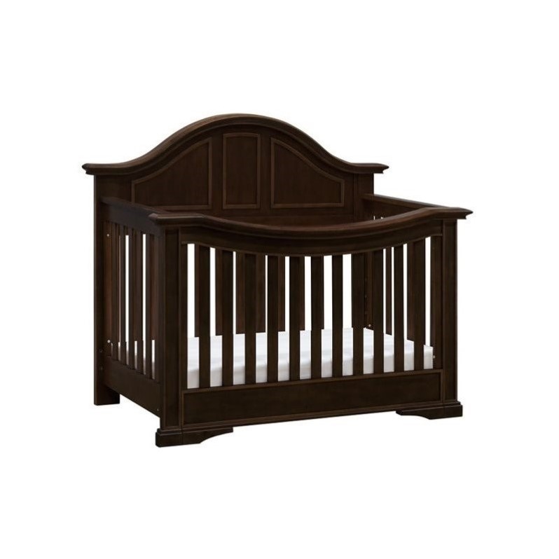 Million Dollar Baby Classic Tilsdale 4 in 1 Convertible Crib in Walnut