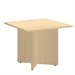 Bush BBF 36 Inch Square Conference Table - Wood Base in Natural Maple