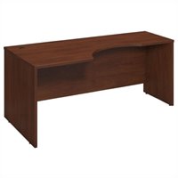 Bush Furniture Wheaton Reversible Corner Desk In Hansen Cherry