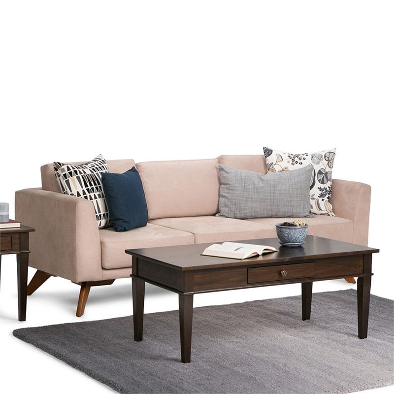 Simpli Home Carlton Coffee Table In Brown 147 99 Picclick Simpli Home Carlton Coffee Table In Brown