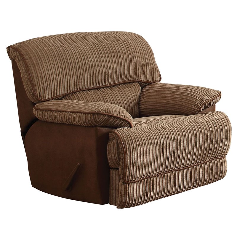 ACME Malvern Rocker Recliner in Light Brown