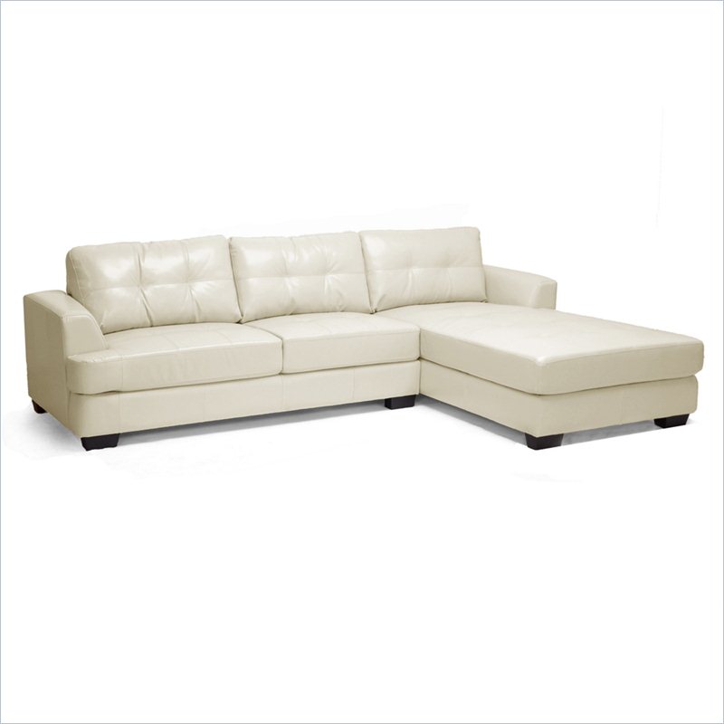 Dobson Sectional Sofa in Cream
