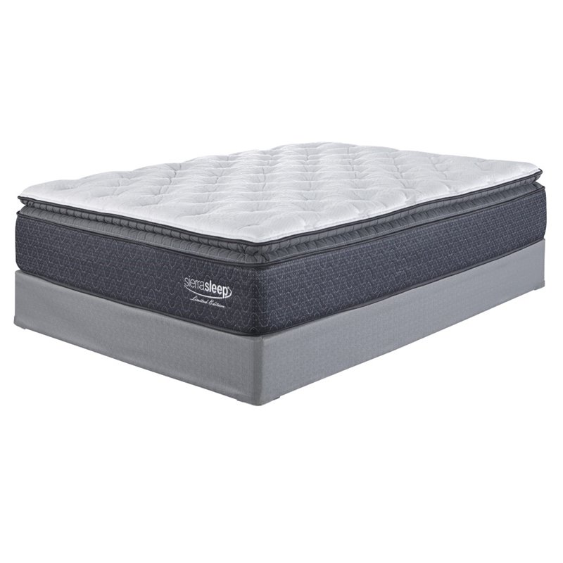 Sierrasleep Limited Edition Pillowtop Twin Mattress in White