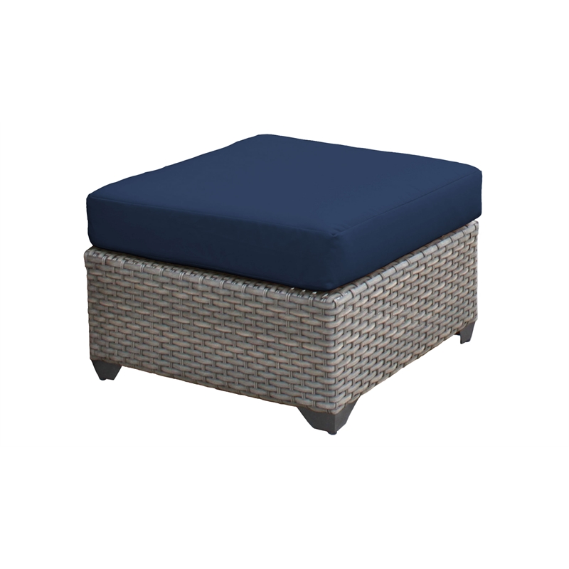 TK Classics Florence 7 Piece Outdoor Sectional Seating with Cushions in