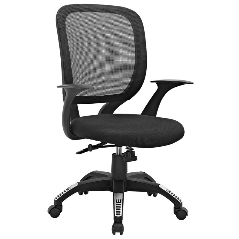 Modway Scope Swivel Office Chair in Black