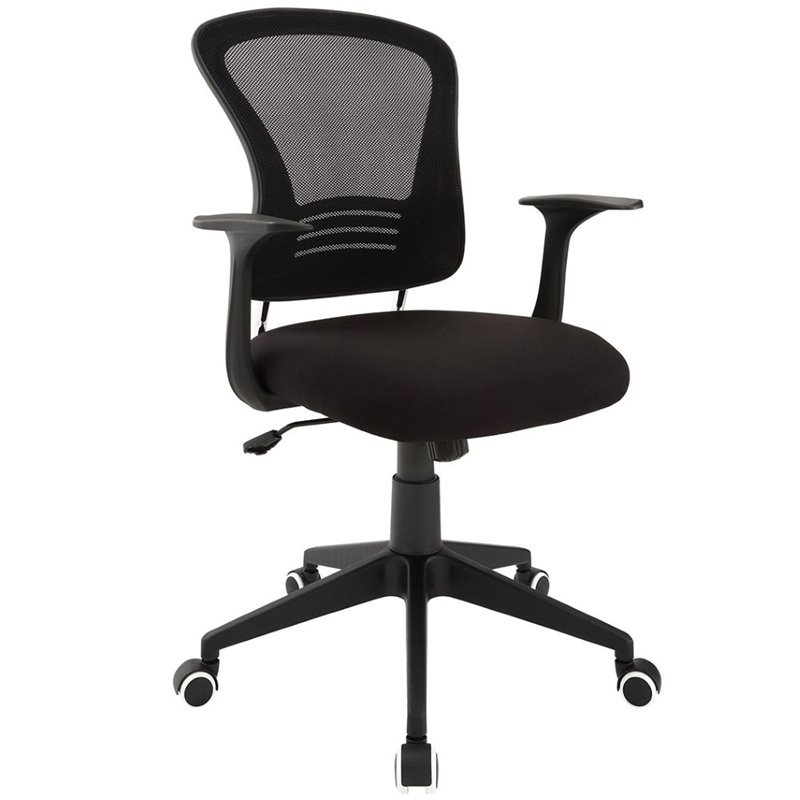 Modway Poise Mesh Office Chair in Black