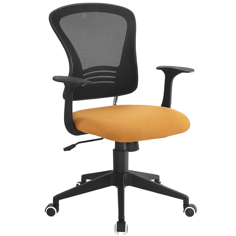 Modway Poise Mesh Office Chair in Orange Modway Poise Mesh Office Chair in Orange