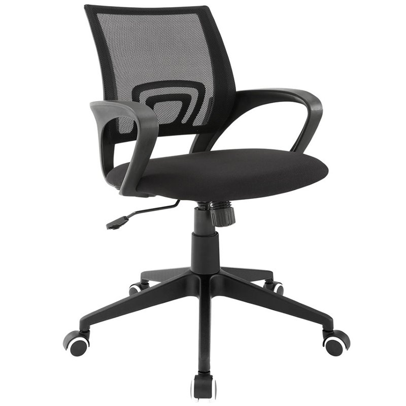 Modway Twilight Mesh Office Chair in Black