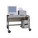 MCW20E 27 inch Mobile Computer Workstation