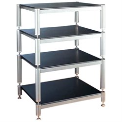 VTI BL404-13 4 Shelf Audio Rack (with 13 bottom shelf clearance)