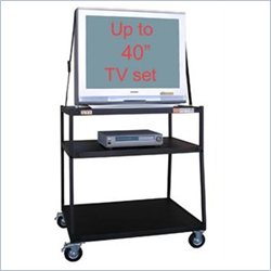 VTI WBC4436E Wide Body TV Cart