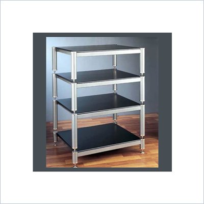 VTI BL404-13 4 Shelf Audio Rack (with 13" bottom shelf clearance)