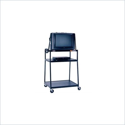 VTI WBC48E 48 inch  2-Shelf Wide Body TV Cart