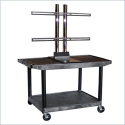 Luxor 27 Endura Large Top Plasma TV Table with Universal Display