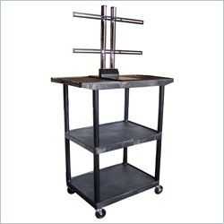 Luxor 48" Endura Large Top Plasma TV Table with Universal Display