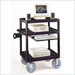 Luxor Heavy Dity Stand-Up Workstation with Pneumatic Tires