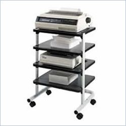 Luxor Four Shelf Printer Stand